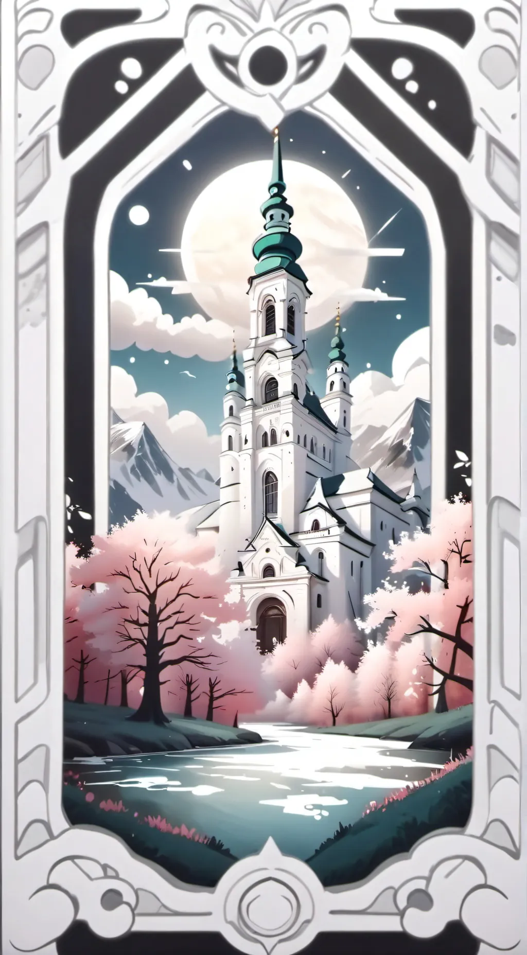 ai character: szkola  background