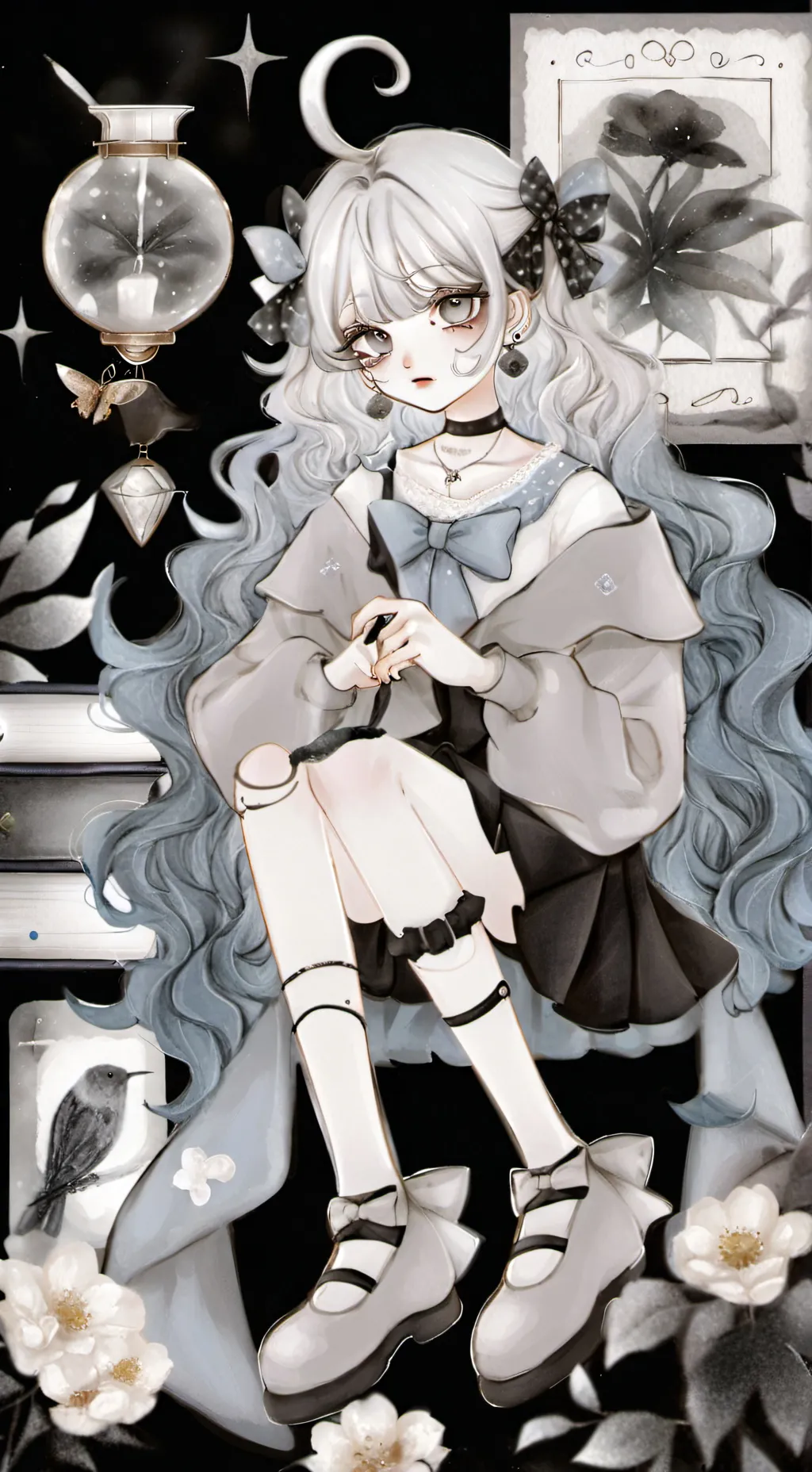 ai character: §luna ecliptic§| background