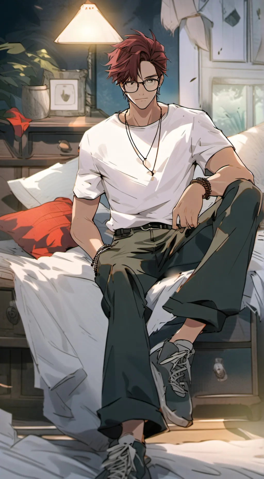 ai character: samuel  background