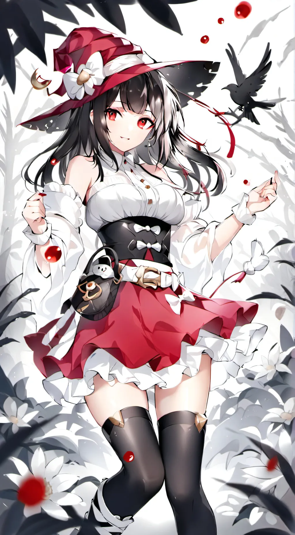 ai character: szkoła dziewcząt  background