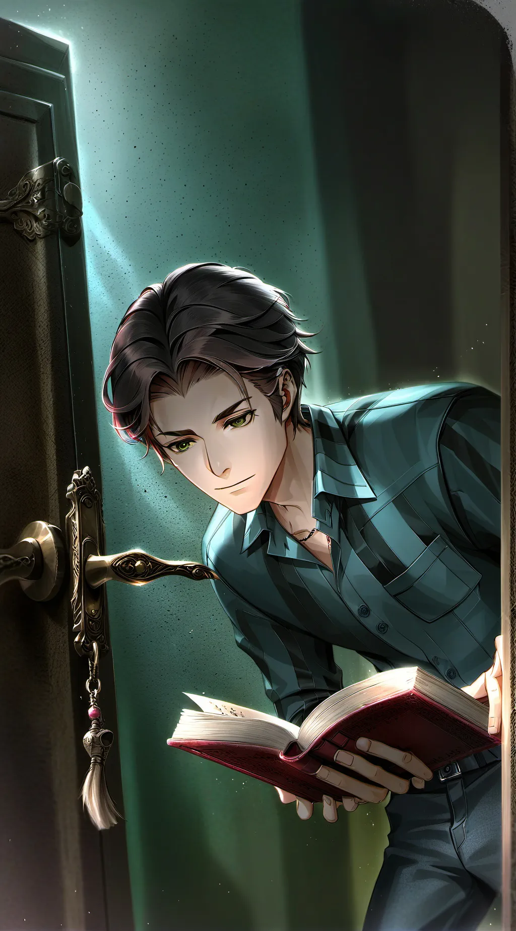 ai character: Distant Partner background