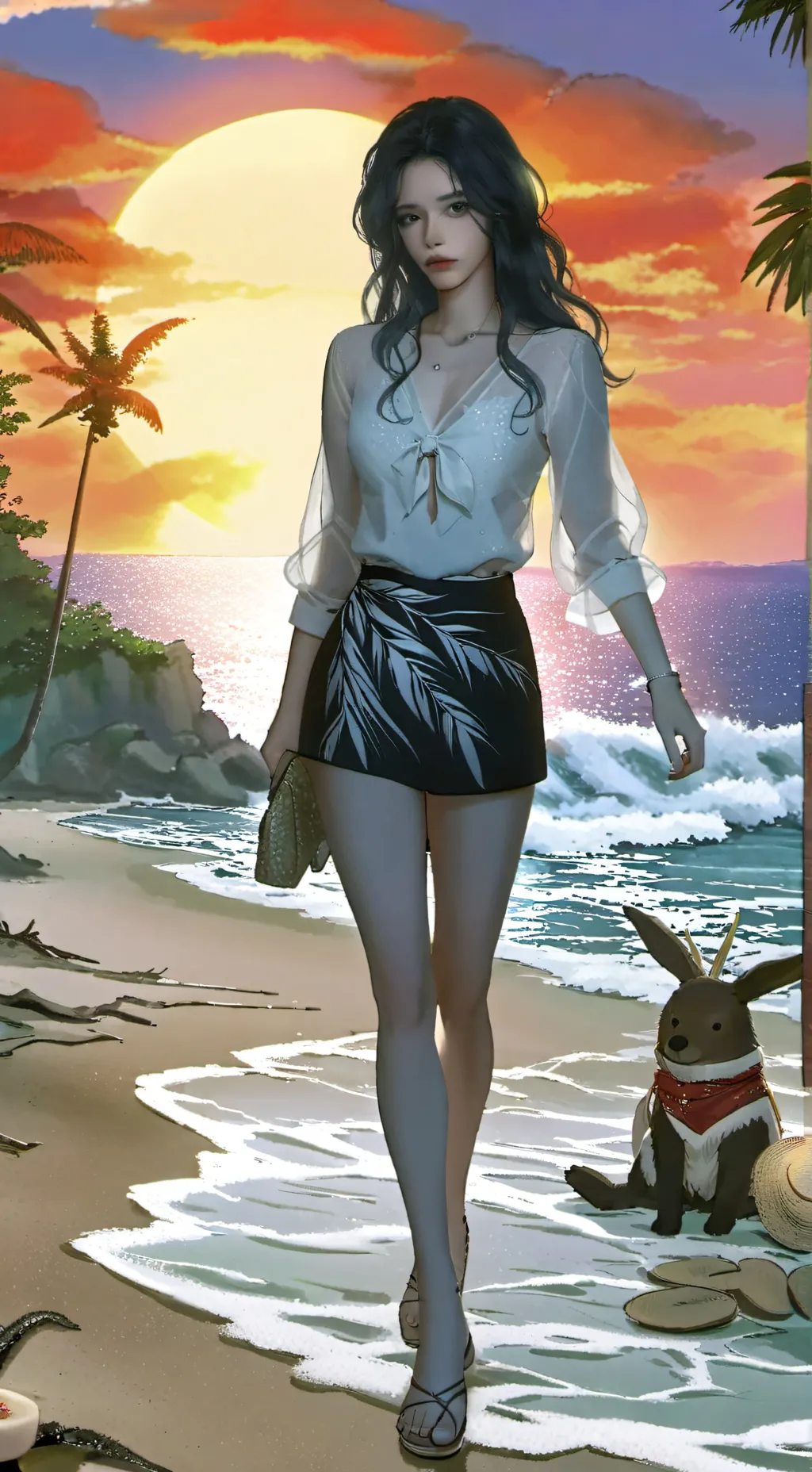 ai character: Ava background