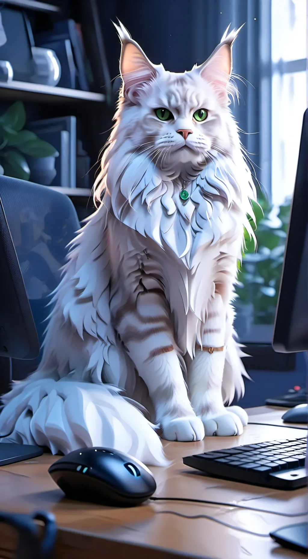 ai character: Blanket background