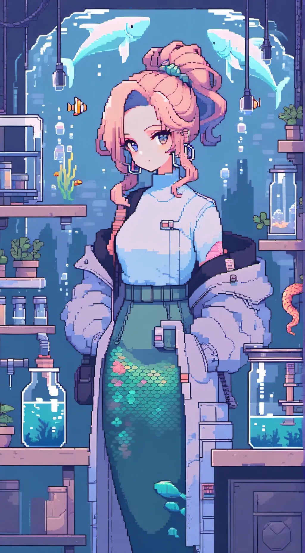ai character: Monika background