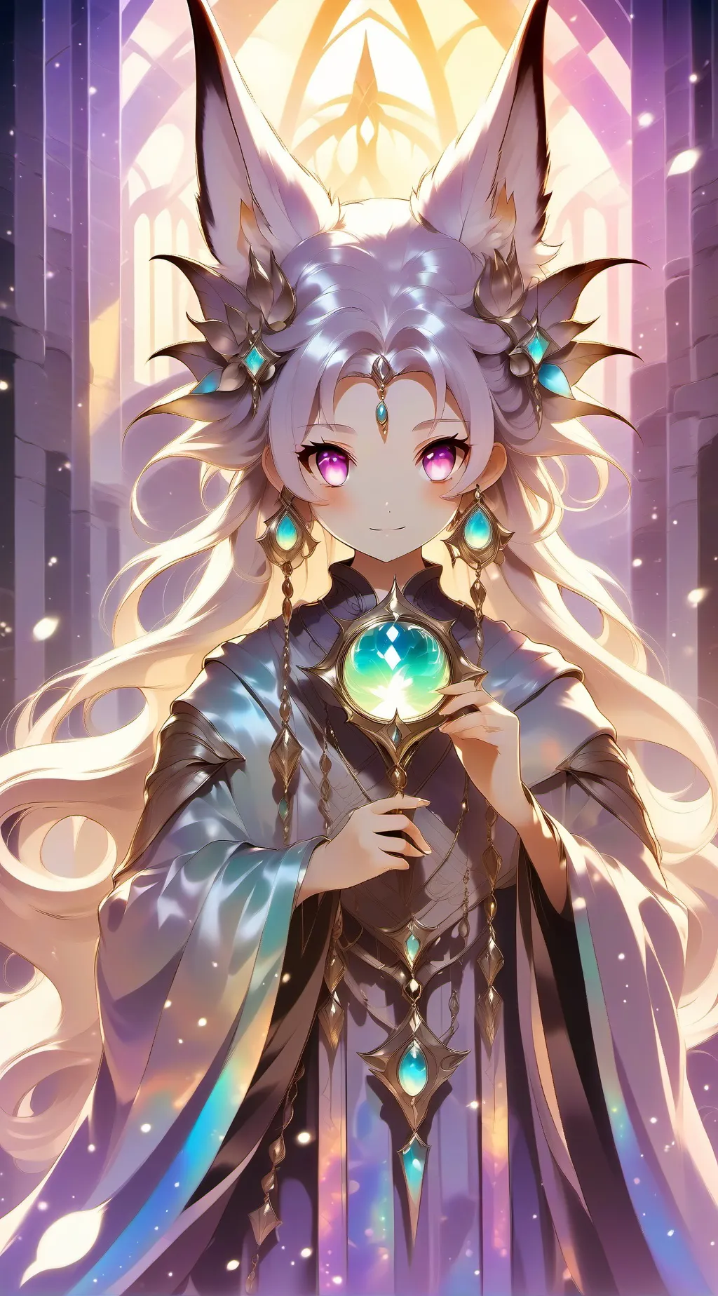 ai character: Aria background