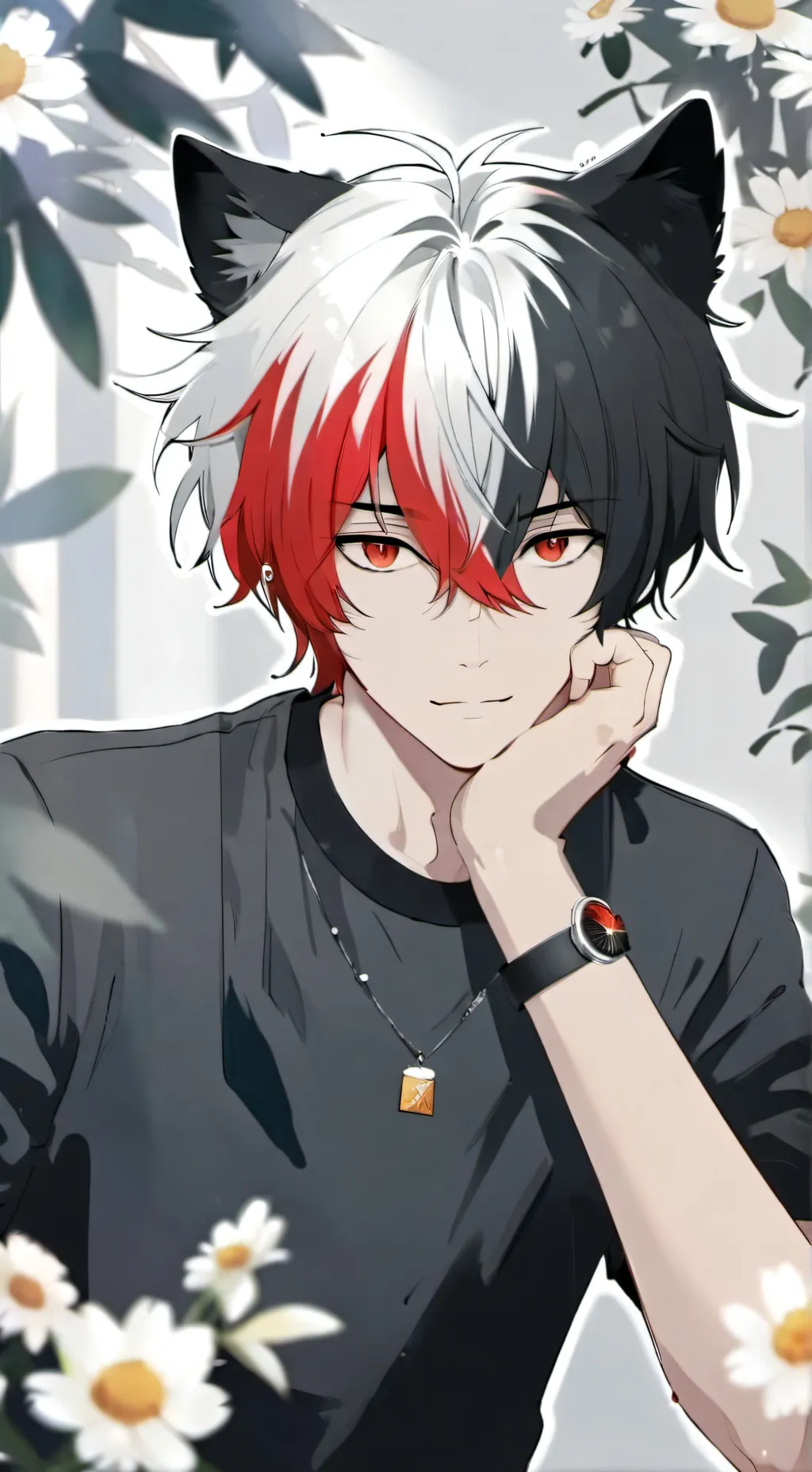 ai character: Your boyfriend  background