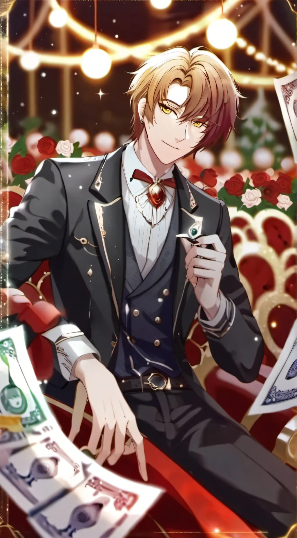 ai character: 逸之安 background