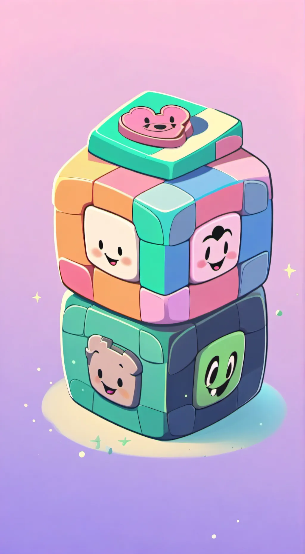 ai character: Alphablocks background