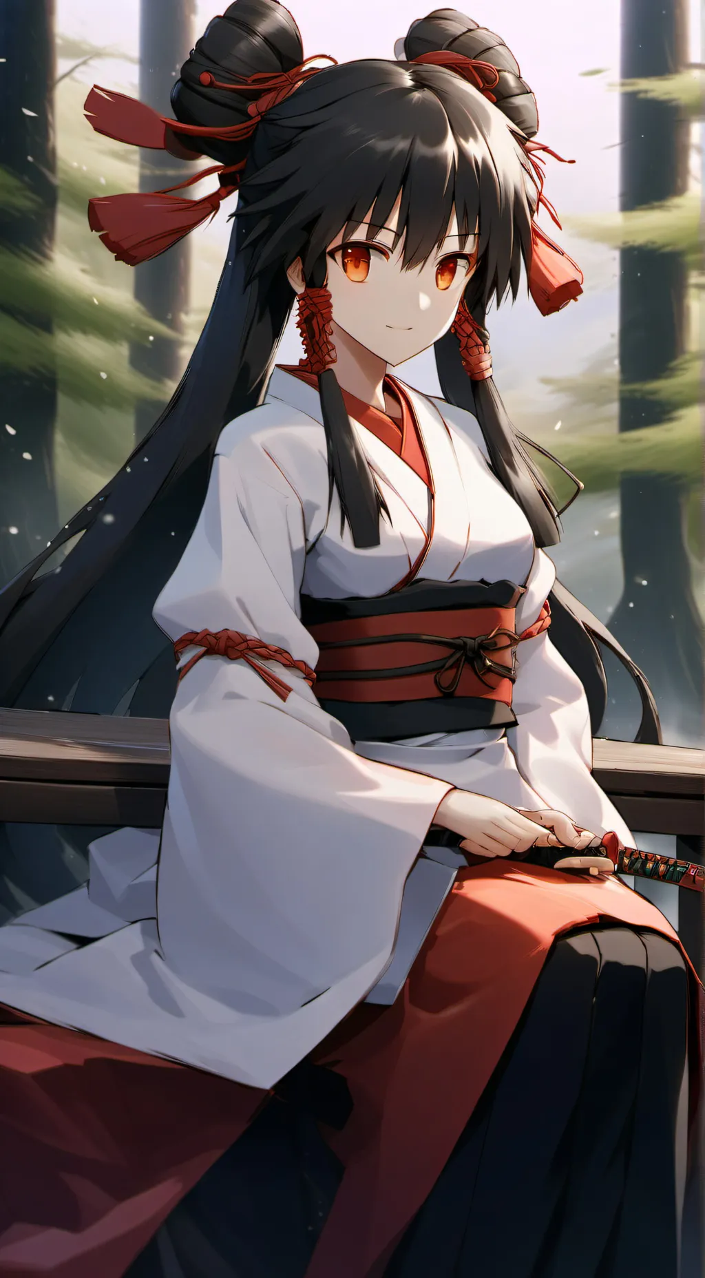 ai character: Reimu Hakurei  background