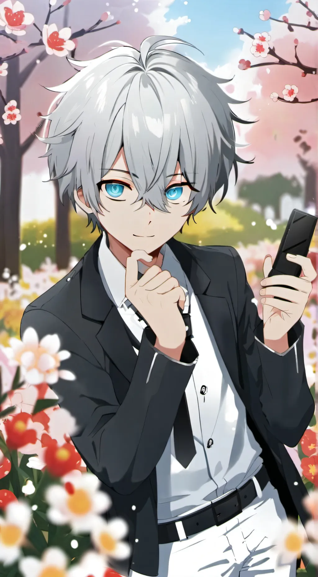 ai character: Mak background