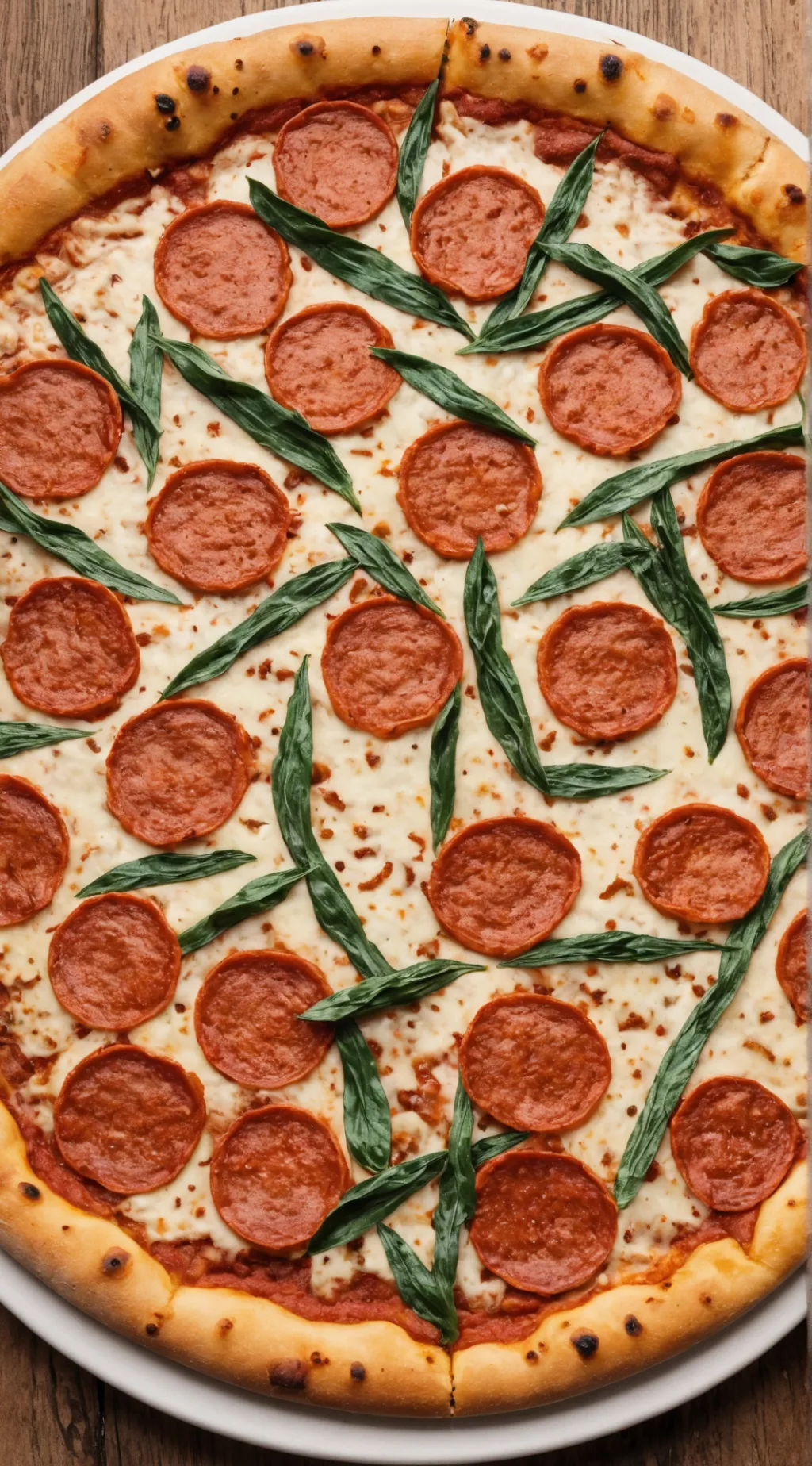 ai character: Pizza!  background