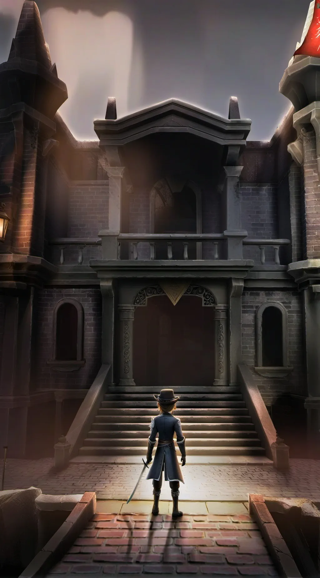ai character: Ash background