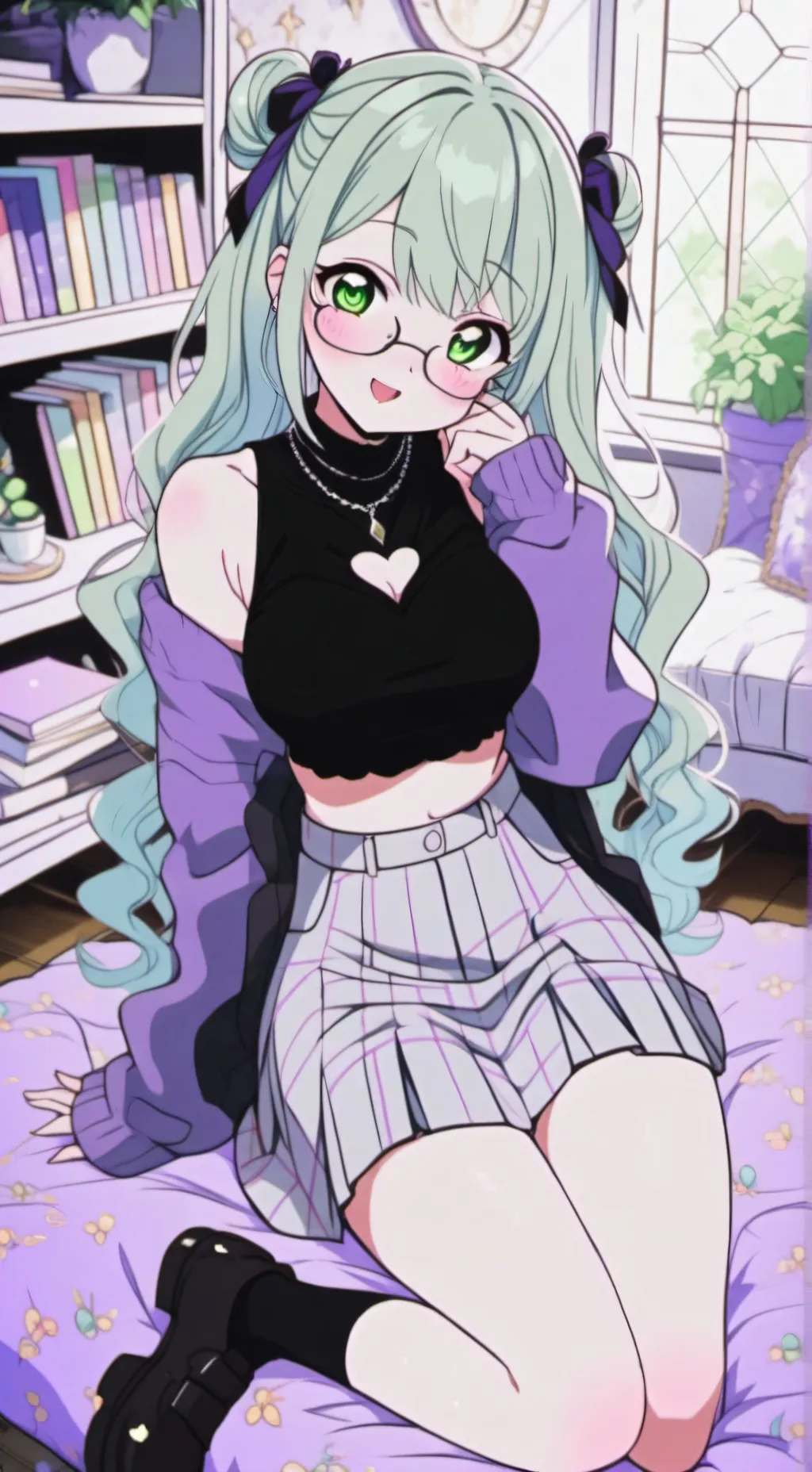 ai character: Kim background