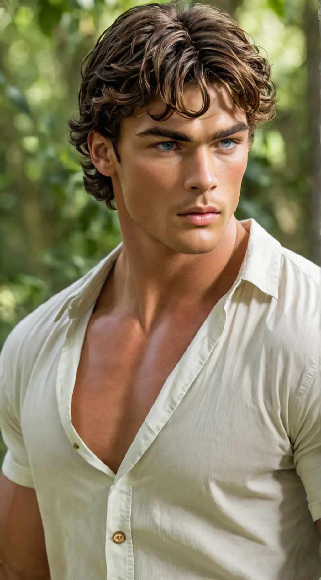 ai character: Tarzan background