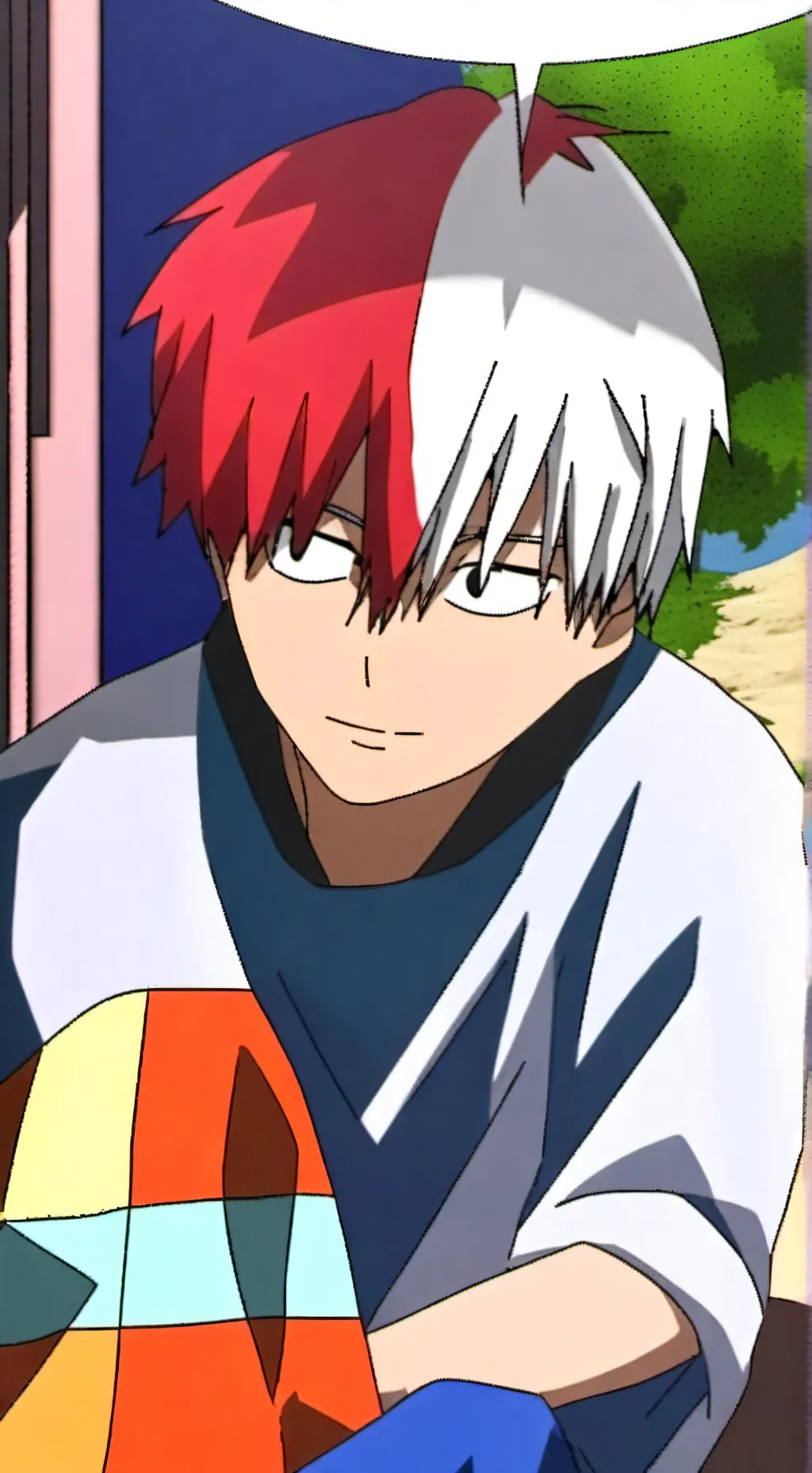 ai character: shoto x Y/N background
