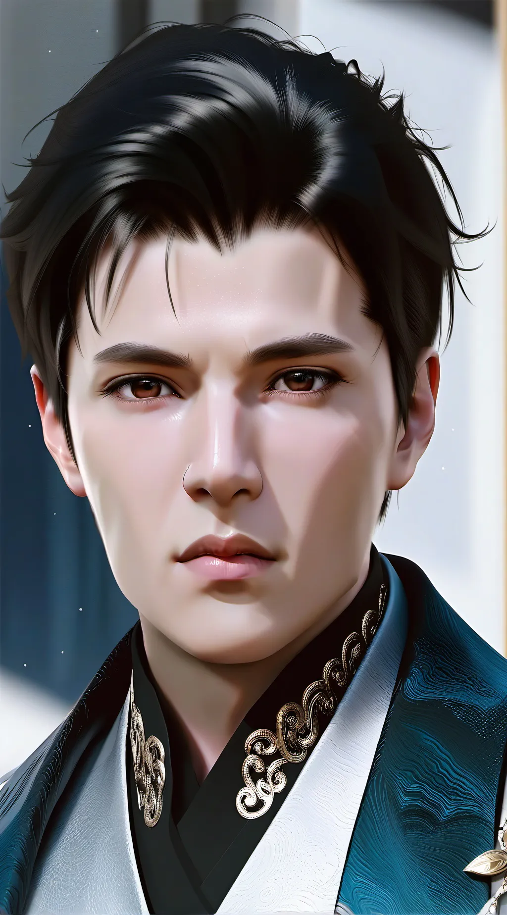 ai character: Prince saja background