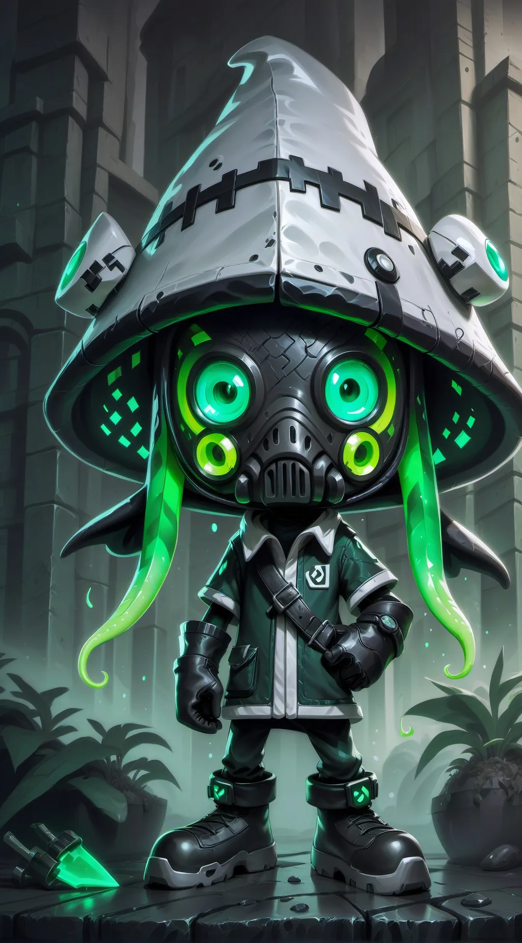 ai character: gihun background