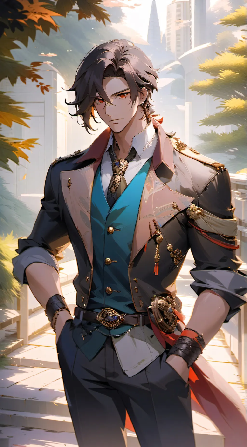 ai character: Daniel￼ background