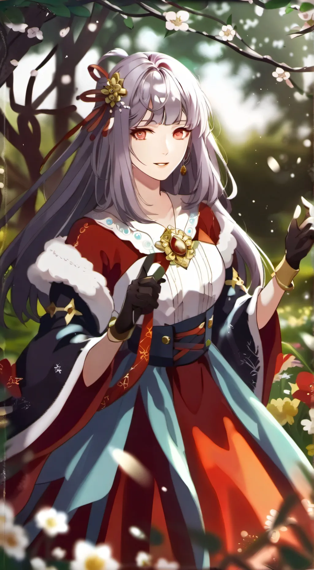 ai character: aya  background