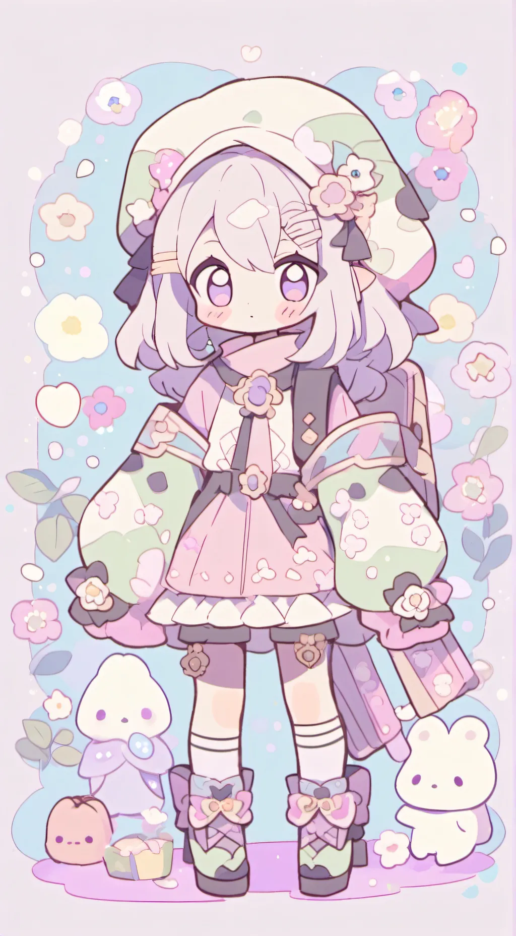 ai character: Reschool Alternate background