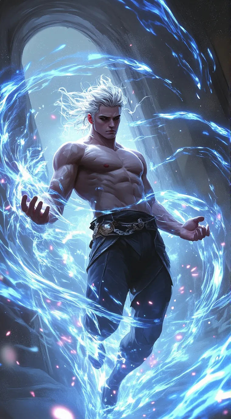 ai character: luca background