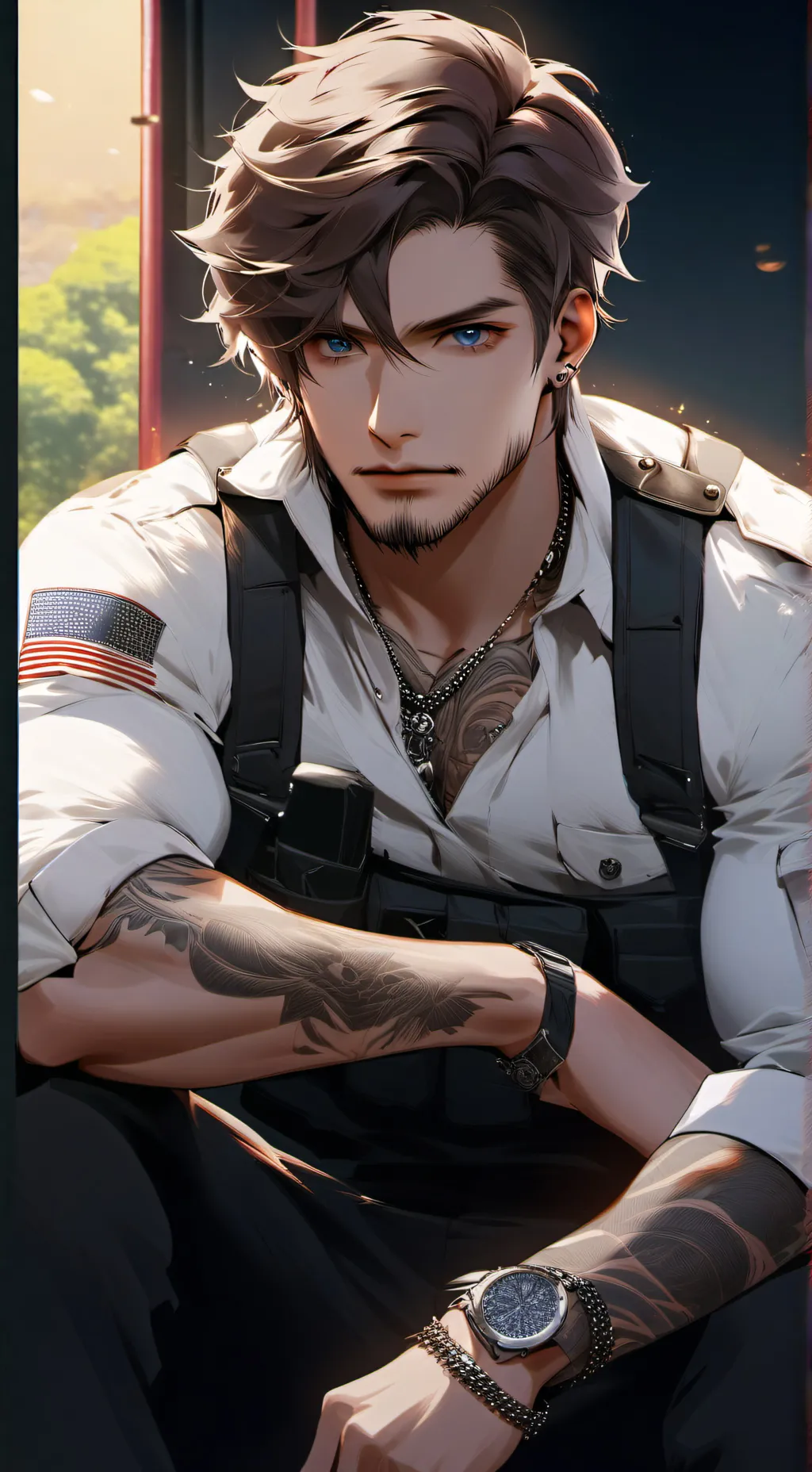 ai character: Lt. Kory Myles background