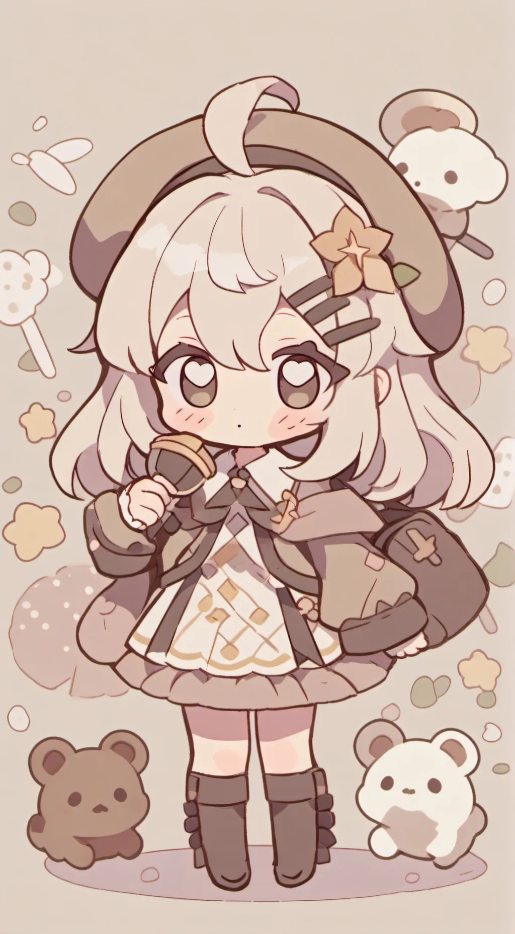 ai character: Reschool Alternate background