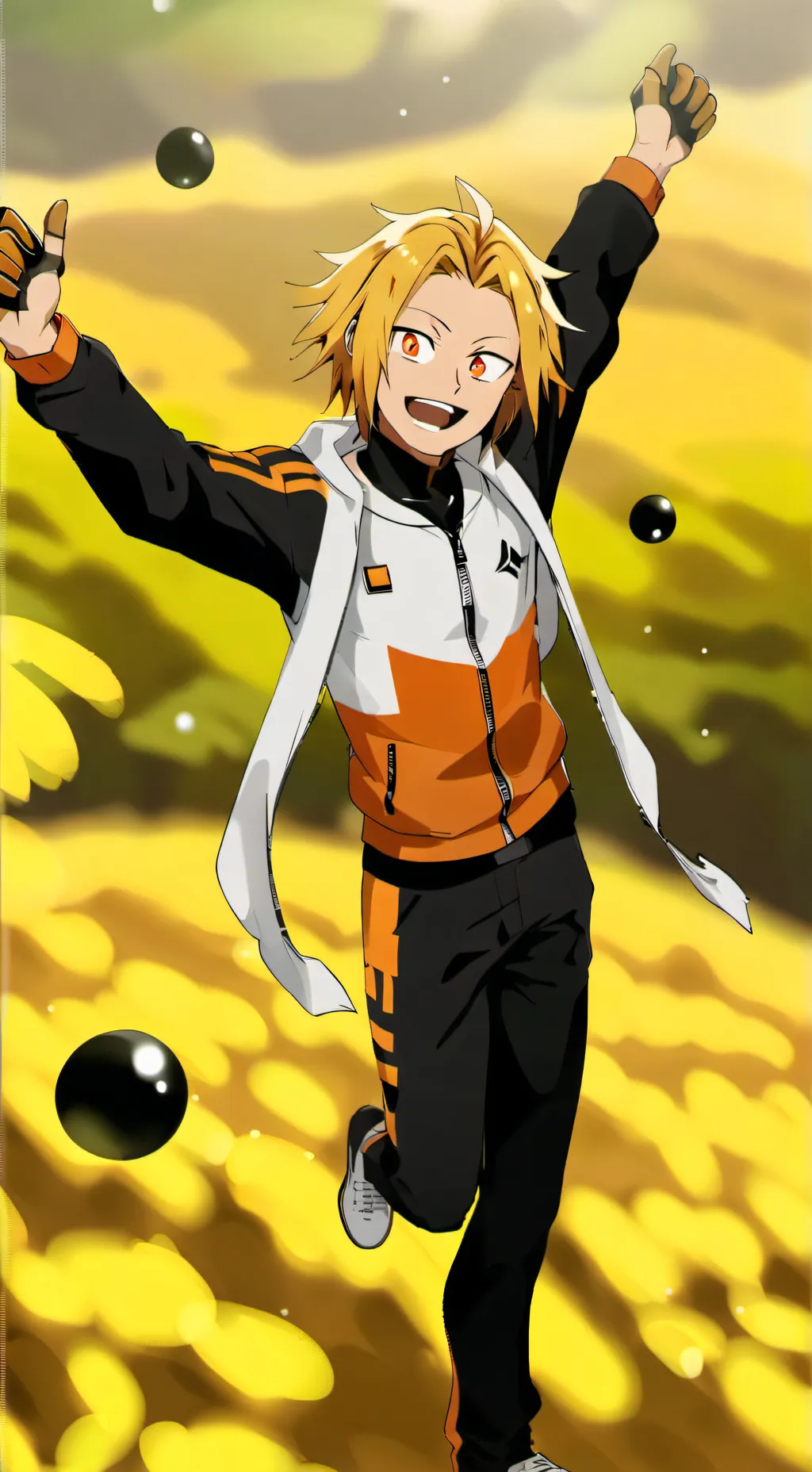 ai character: MHA X rappers  background