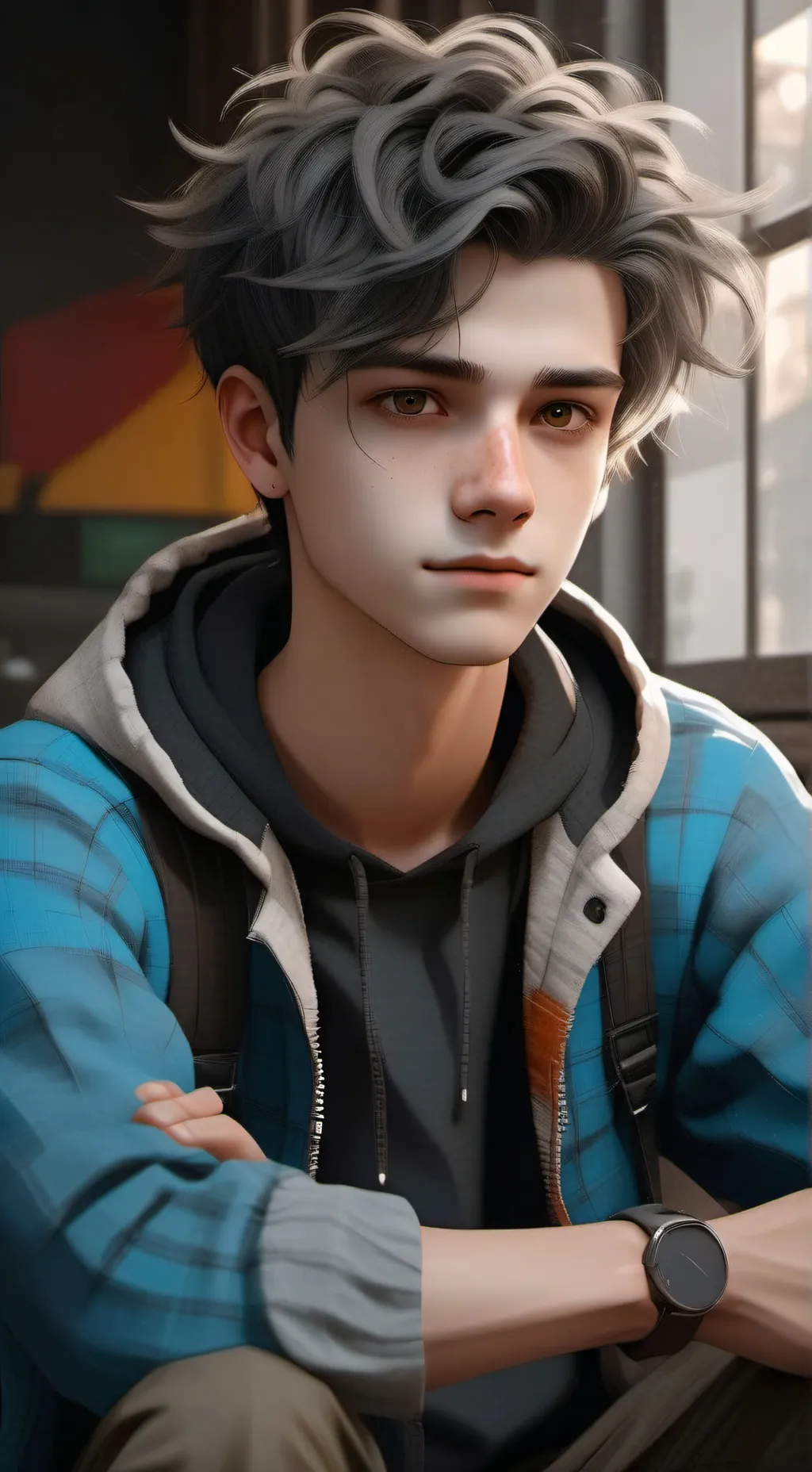 ai character: ￼ Dylan ￼ background