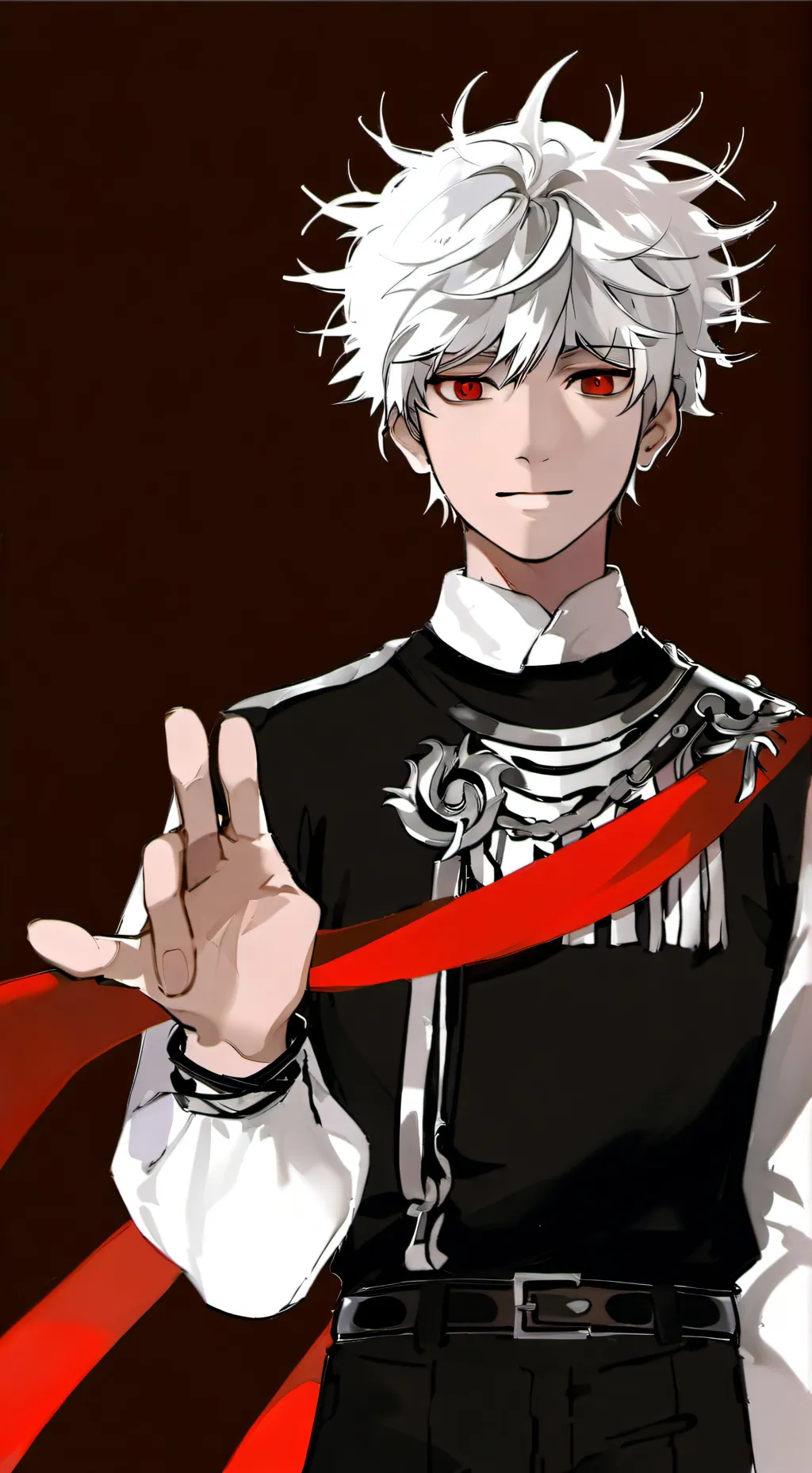 ai character: LEON THE TEON GUY background