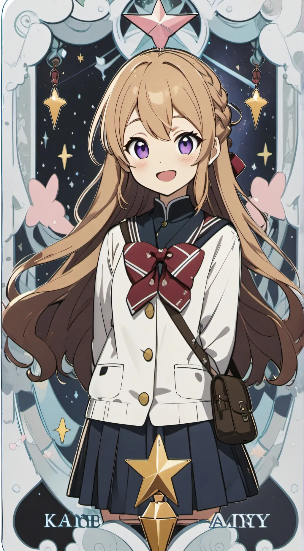 ai character: akari ozora background