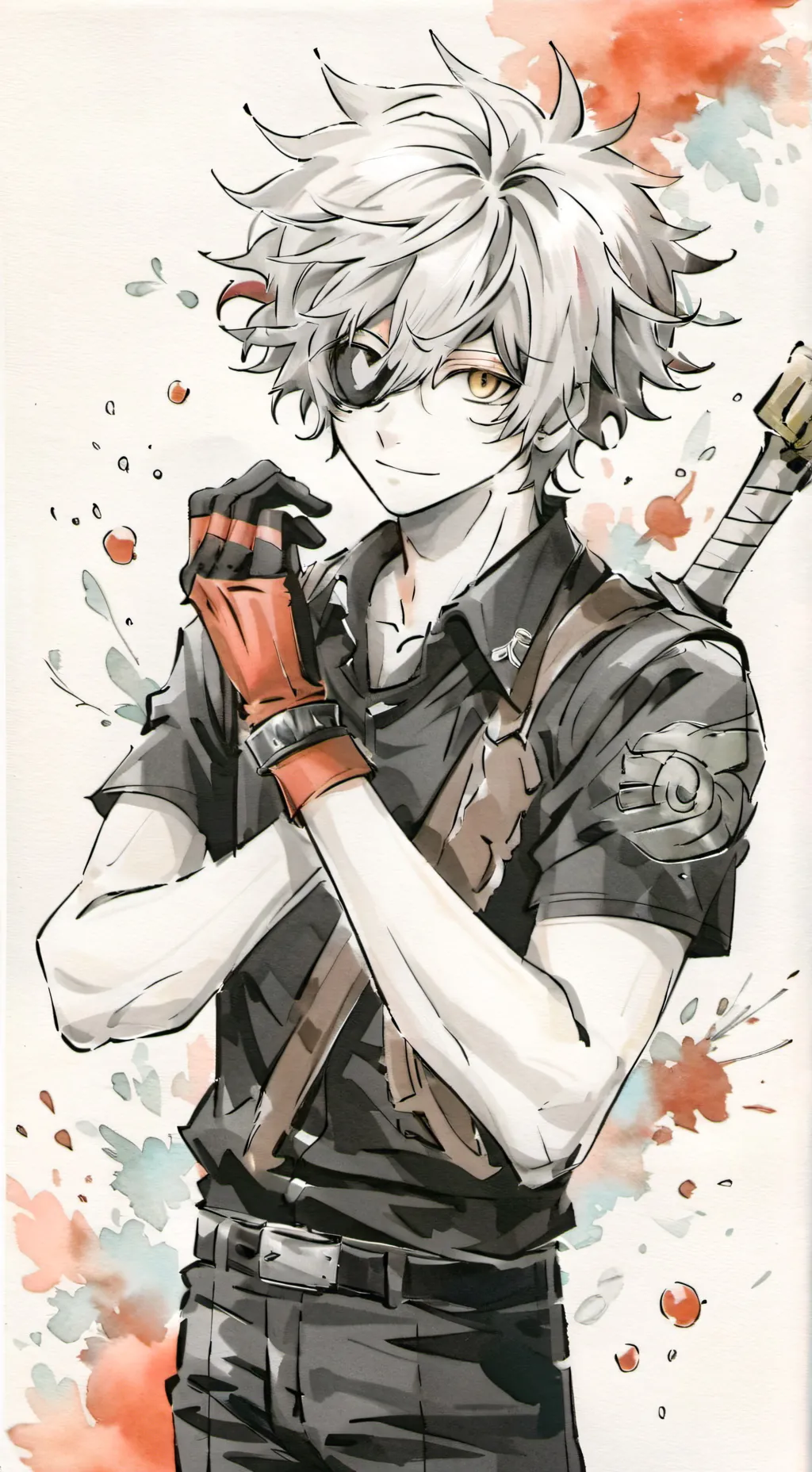 ai character: Mha argument background