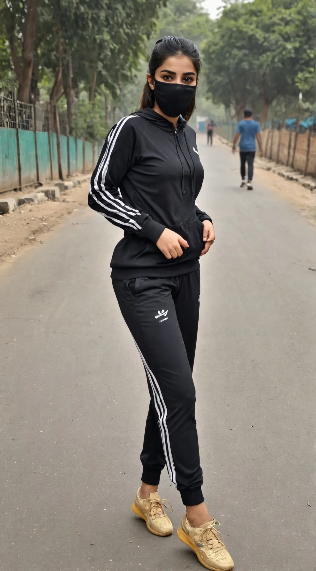 ai character: zara khan background