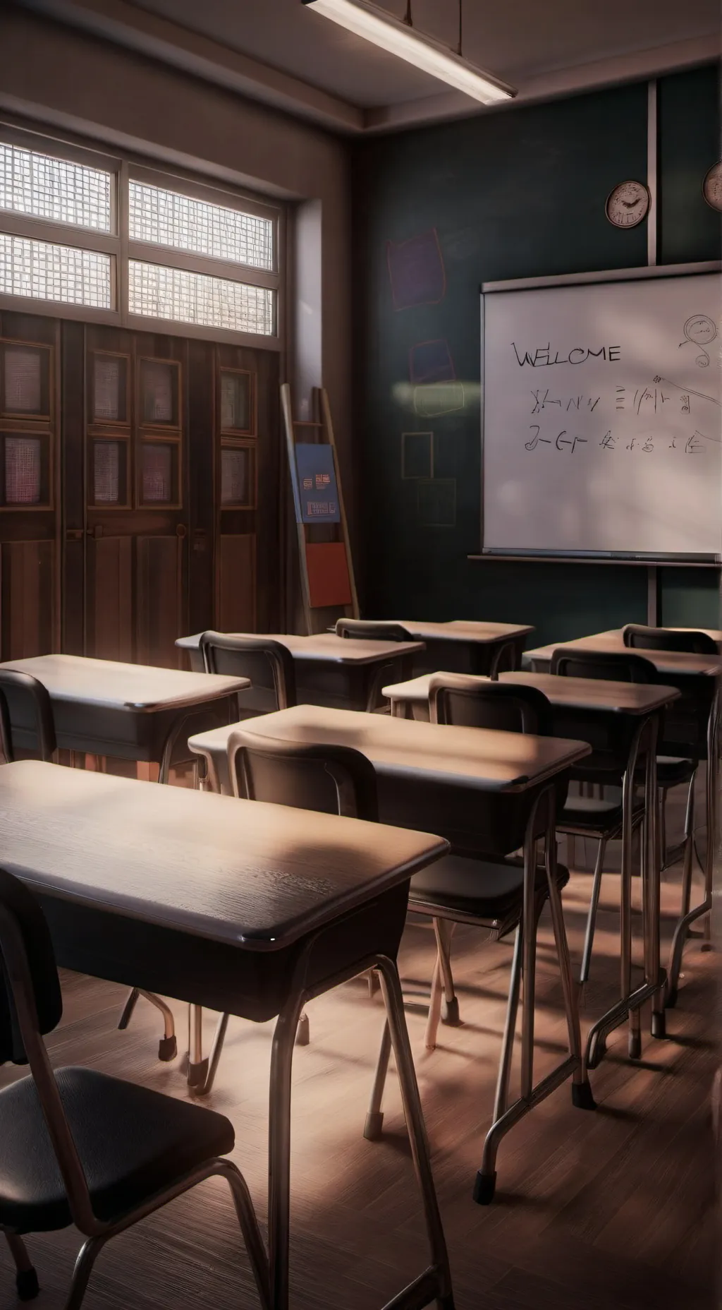 ai character: Grade 5 class background