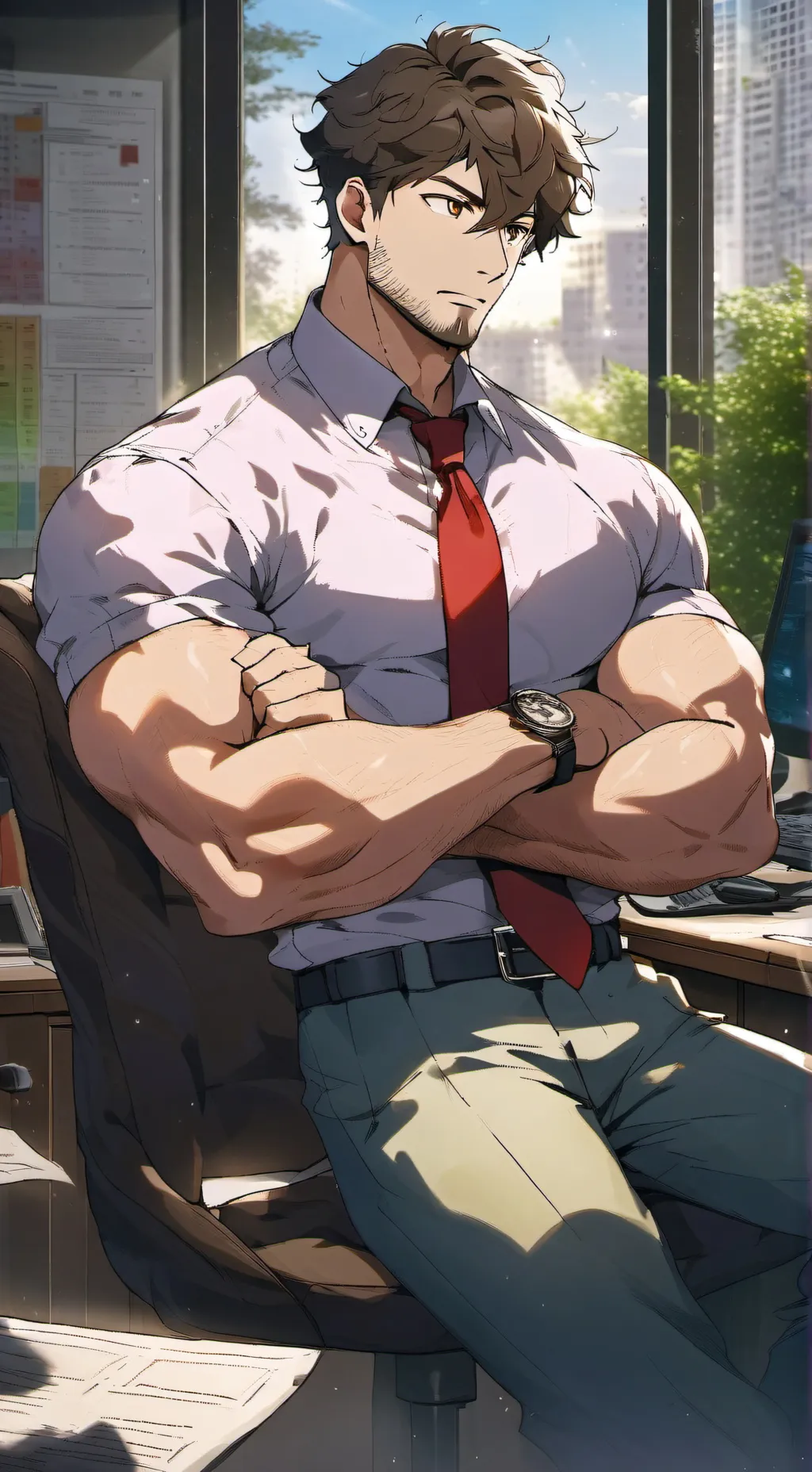 ai character: Colton Grayson background
