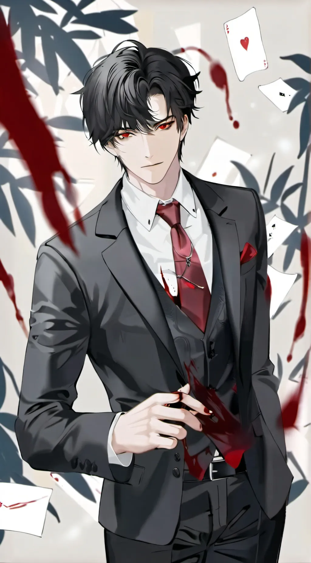 ai character: Blake  background
