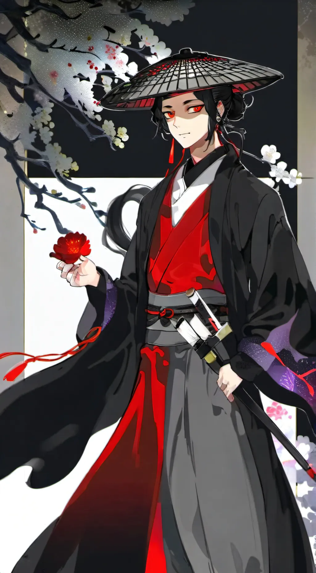 ai character: Muzan Kibutsuji background