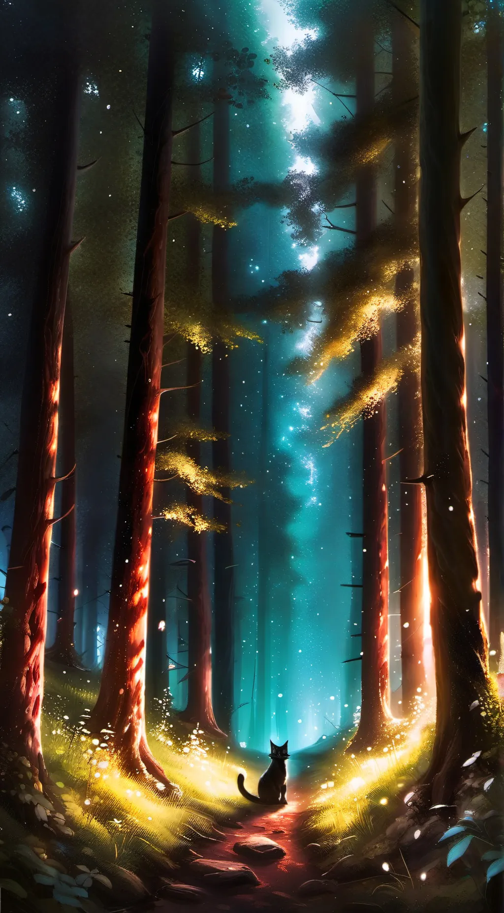 ai character: Transformation  background