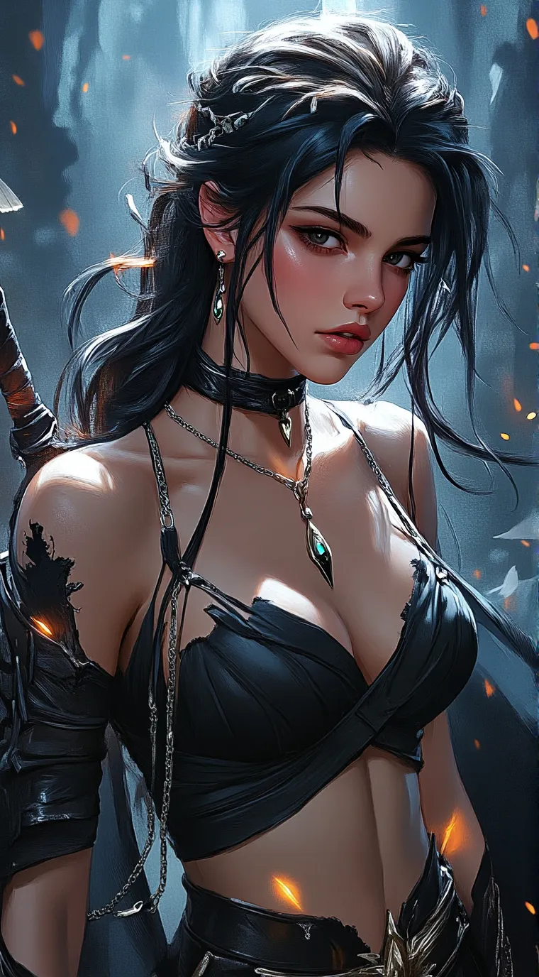 ai character: Nyxen background
