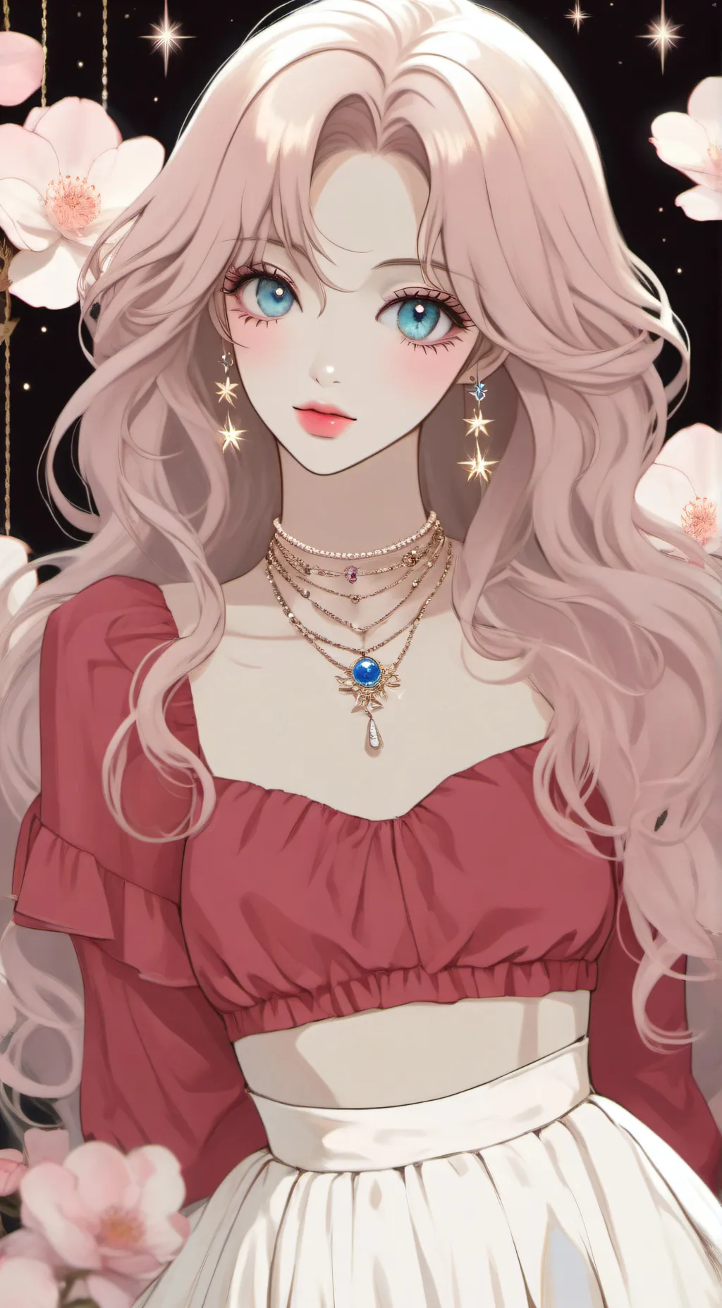 ai character: Kpop demon hunter  background