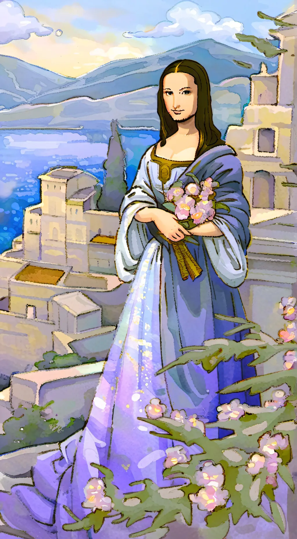 ai character: Craftycorn background