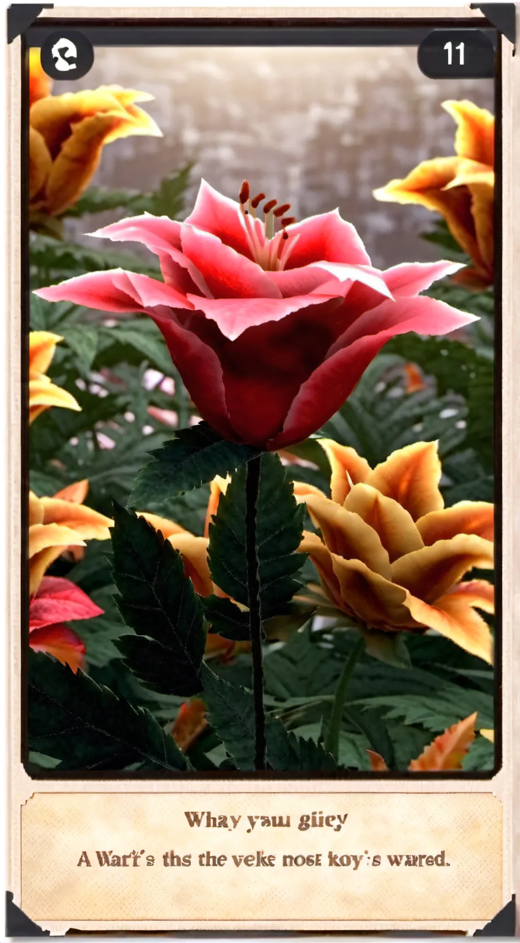 ai character: DW LOVE!!!!! background