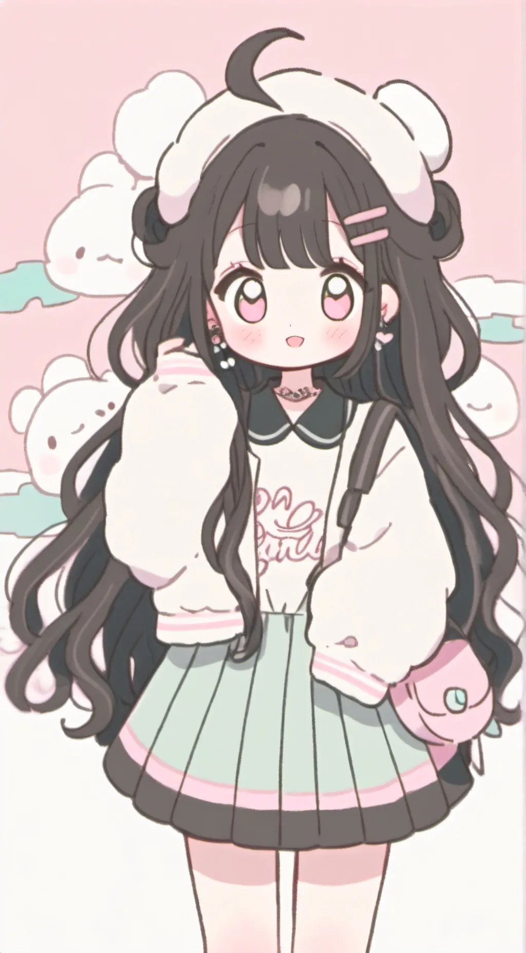 ai character: Abby  background