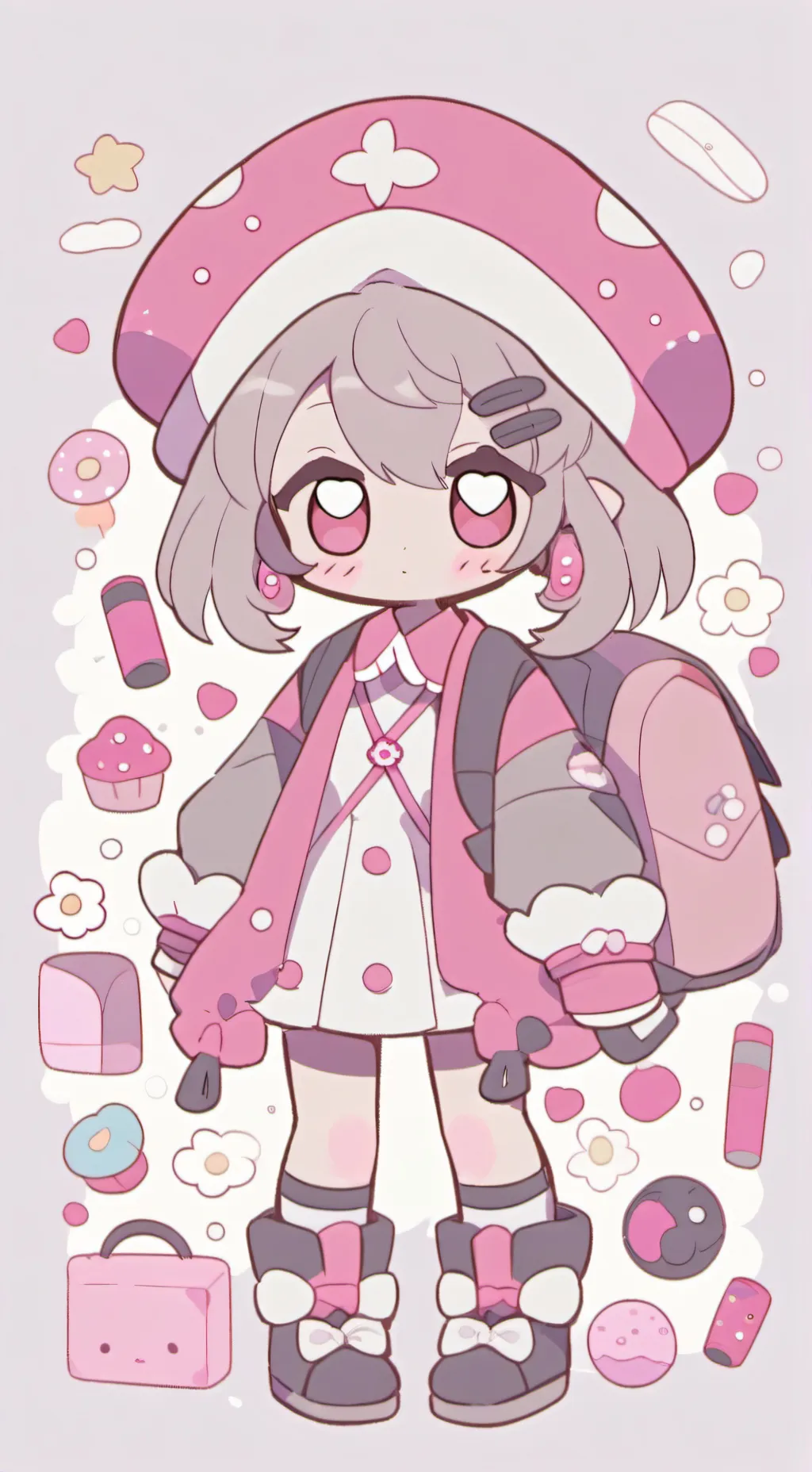 ai character: DW NEW TOON! background