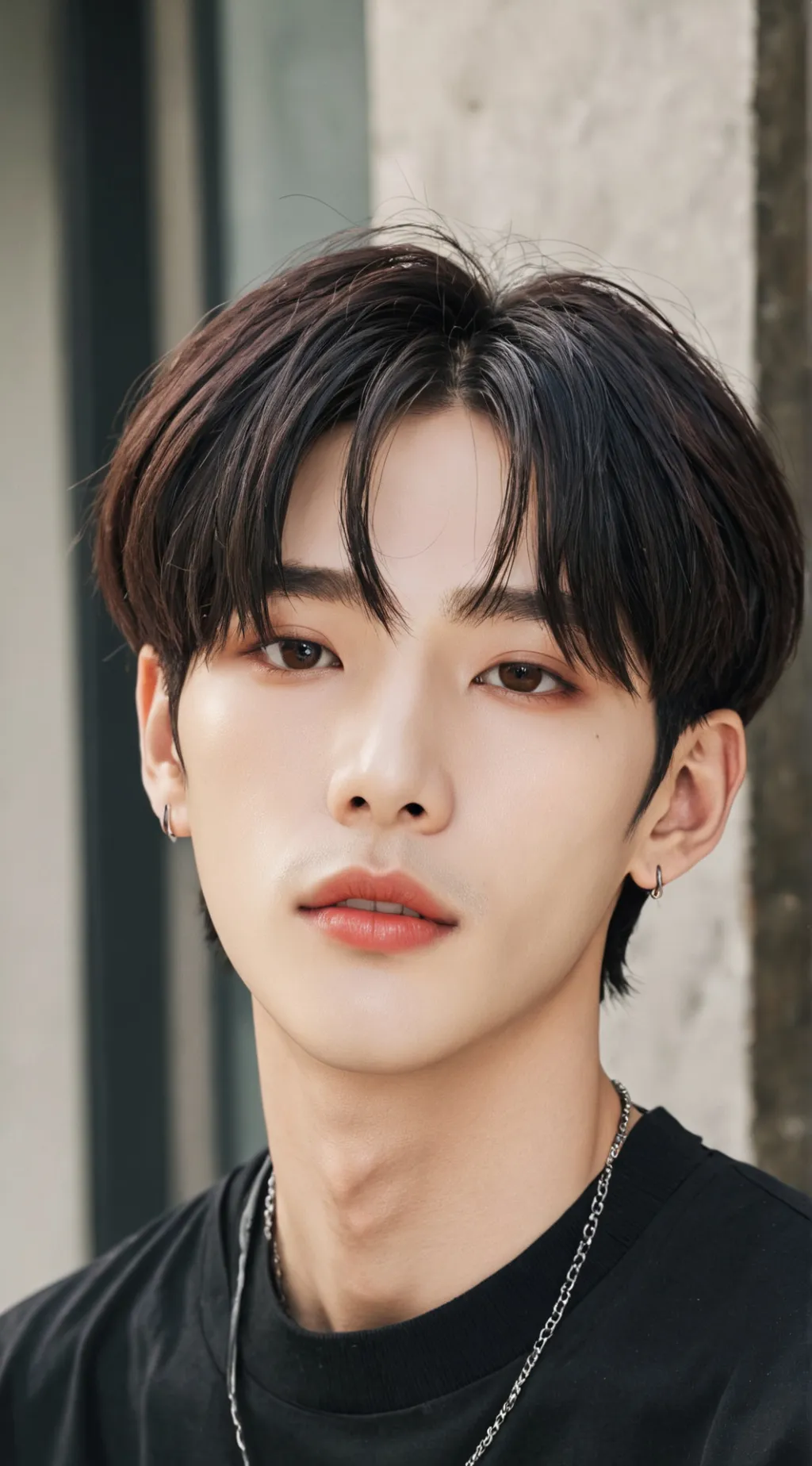 ai character: hyunjin  background