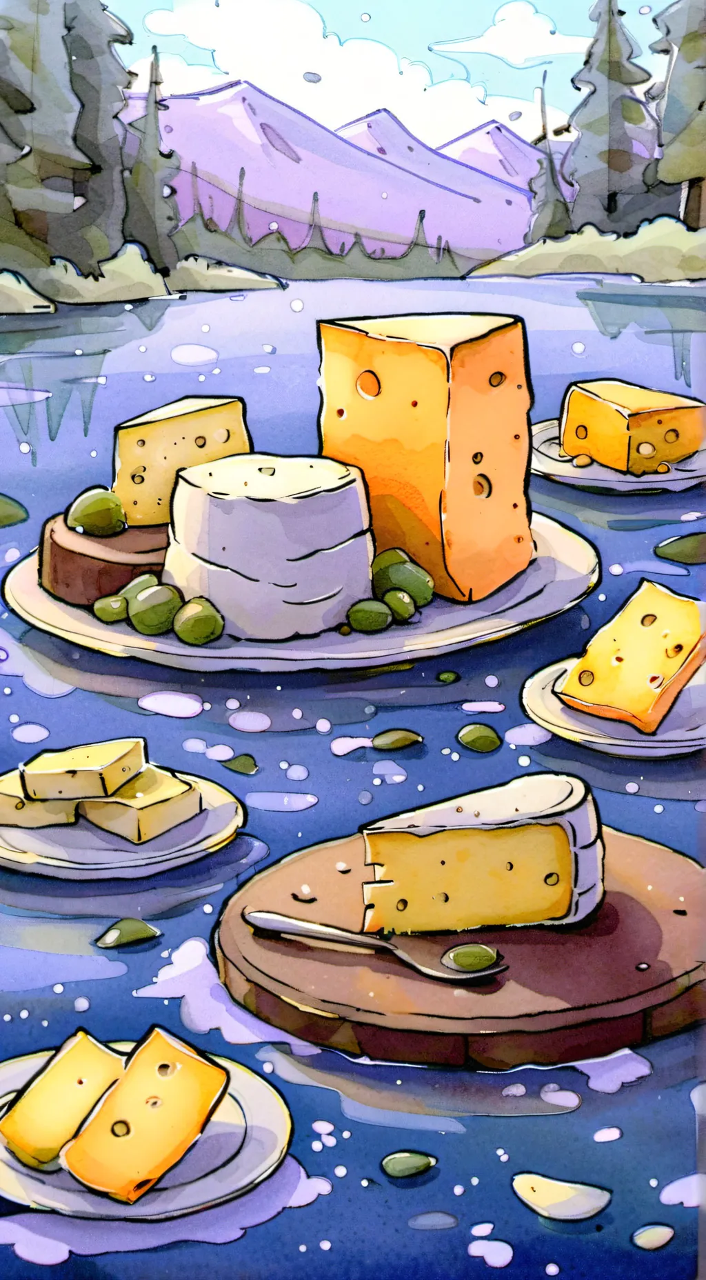 ai character: cheese addiction  background