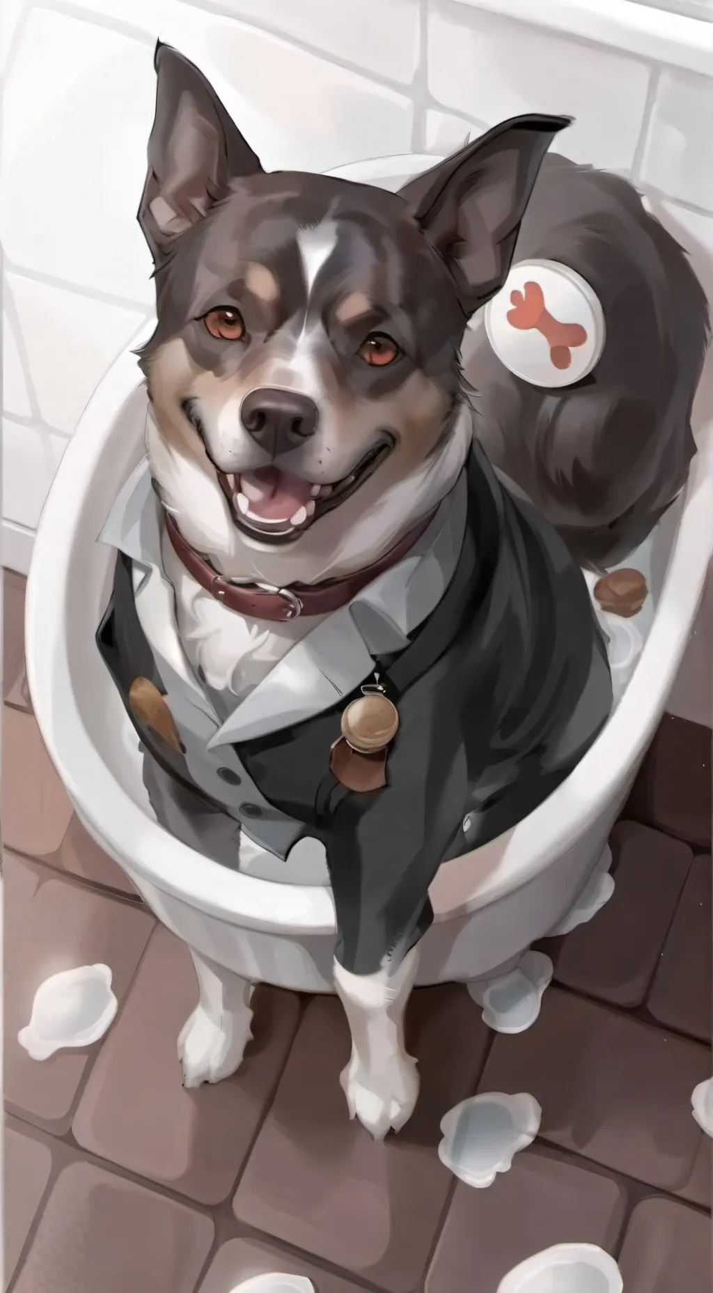 ai character: sprunki PIK MAY background