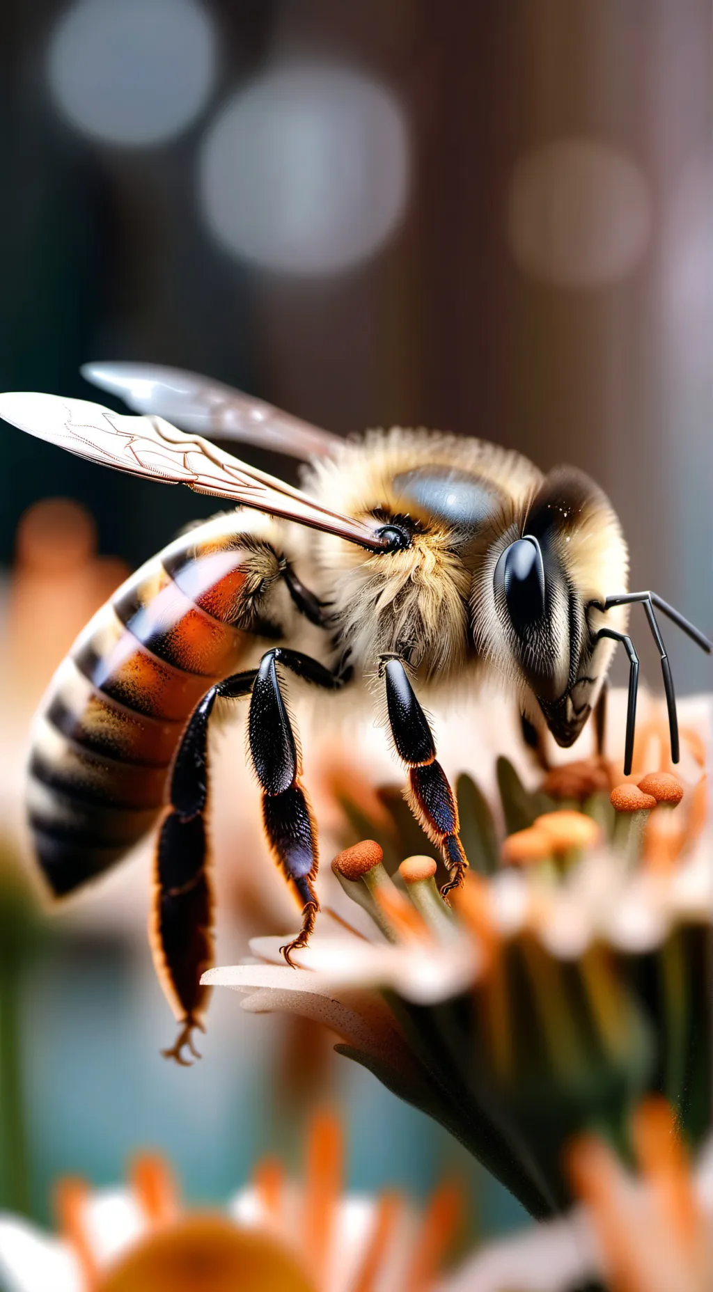 ai character: Injured Bee background