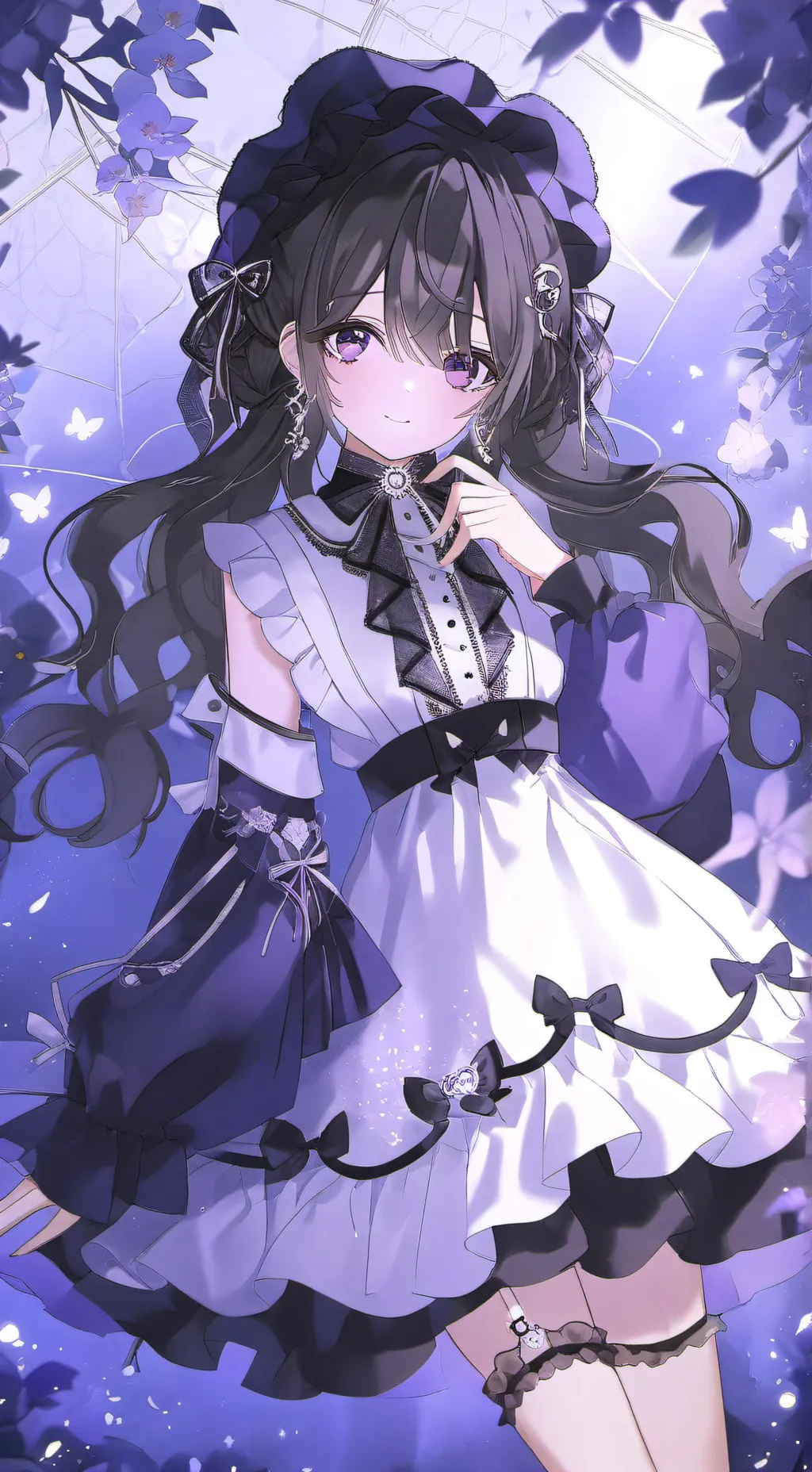 ai character: ice sword grapul  background