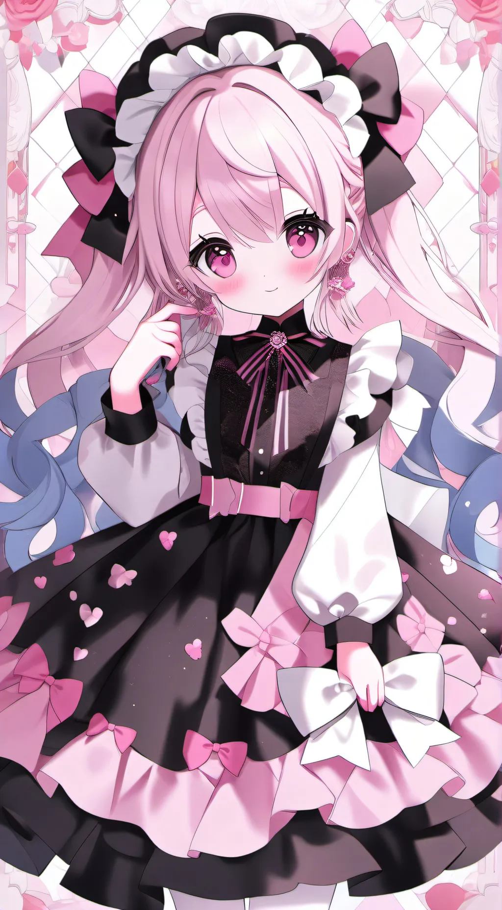 ai character: Luna^^ background